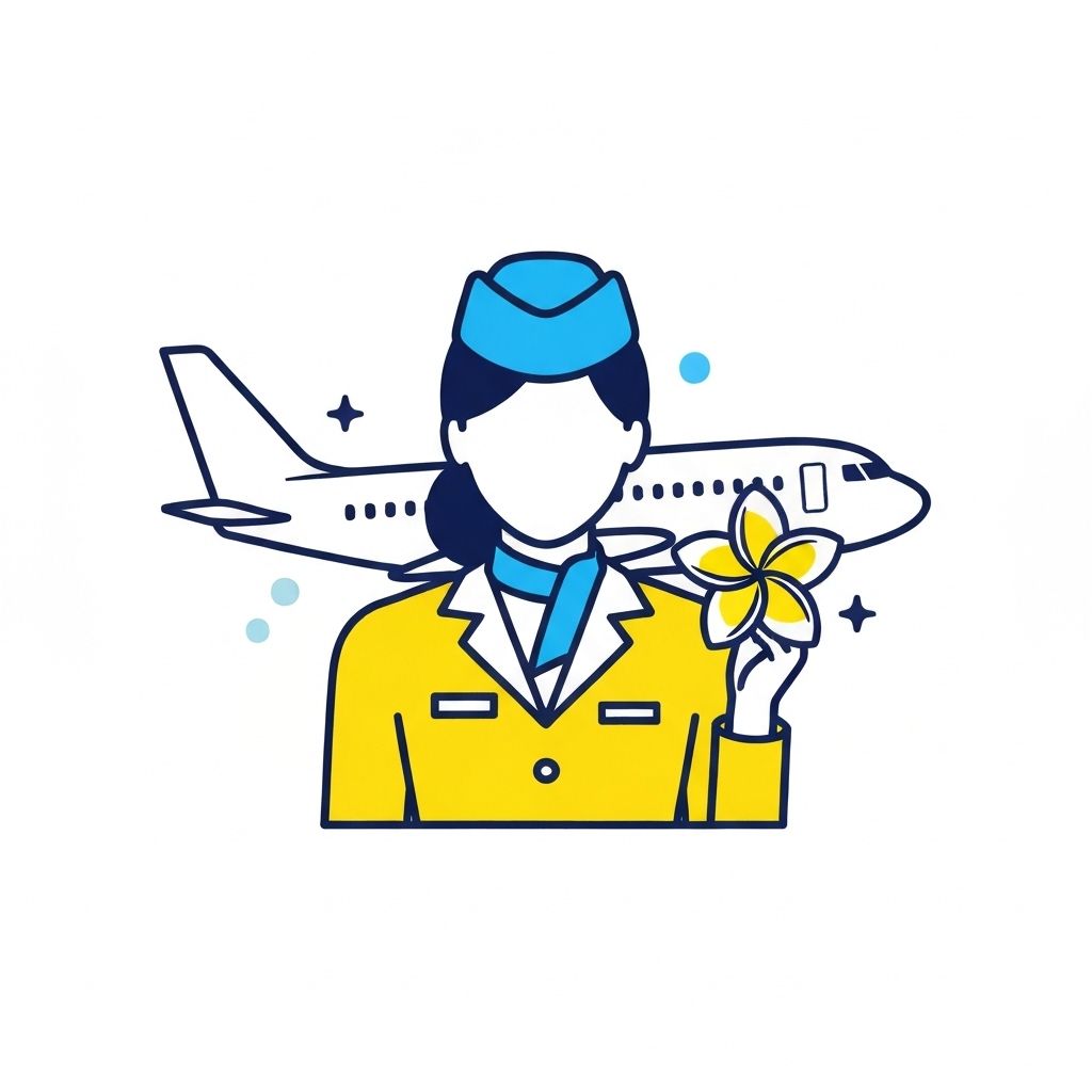 Hawaiian Airlines Flight Attendant